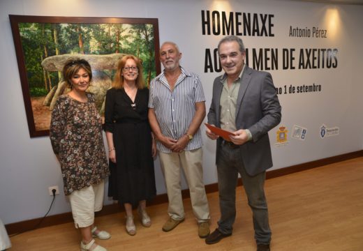 Antonio Pérez recrea o Dolmen de Axeitos en 33 obras inspiradas no estilo dos grandes artistas da humanidade e de Riveira
